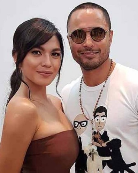 Andrea Torres with her boyfriend Derek Ramsay