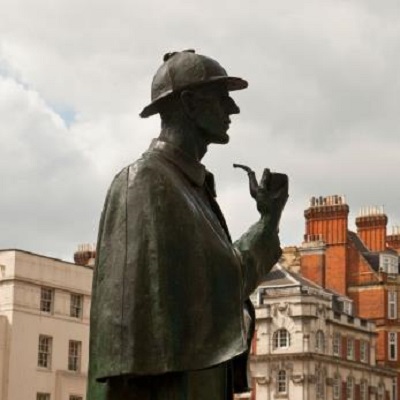 Elliott Spencers lovable partner Stephen Fry as a voice artist in Sherlock Holmes